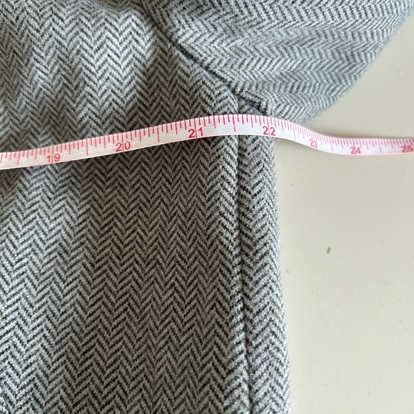 New Studio Park Full Length Grey Herringbone Topcoat size Medium - Picture 7 of 8